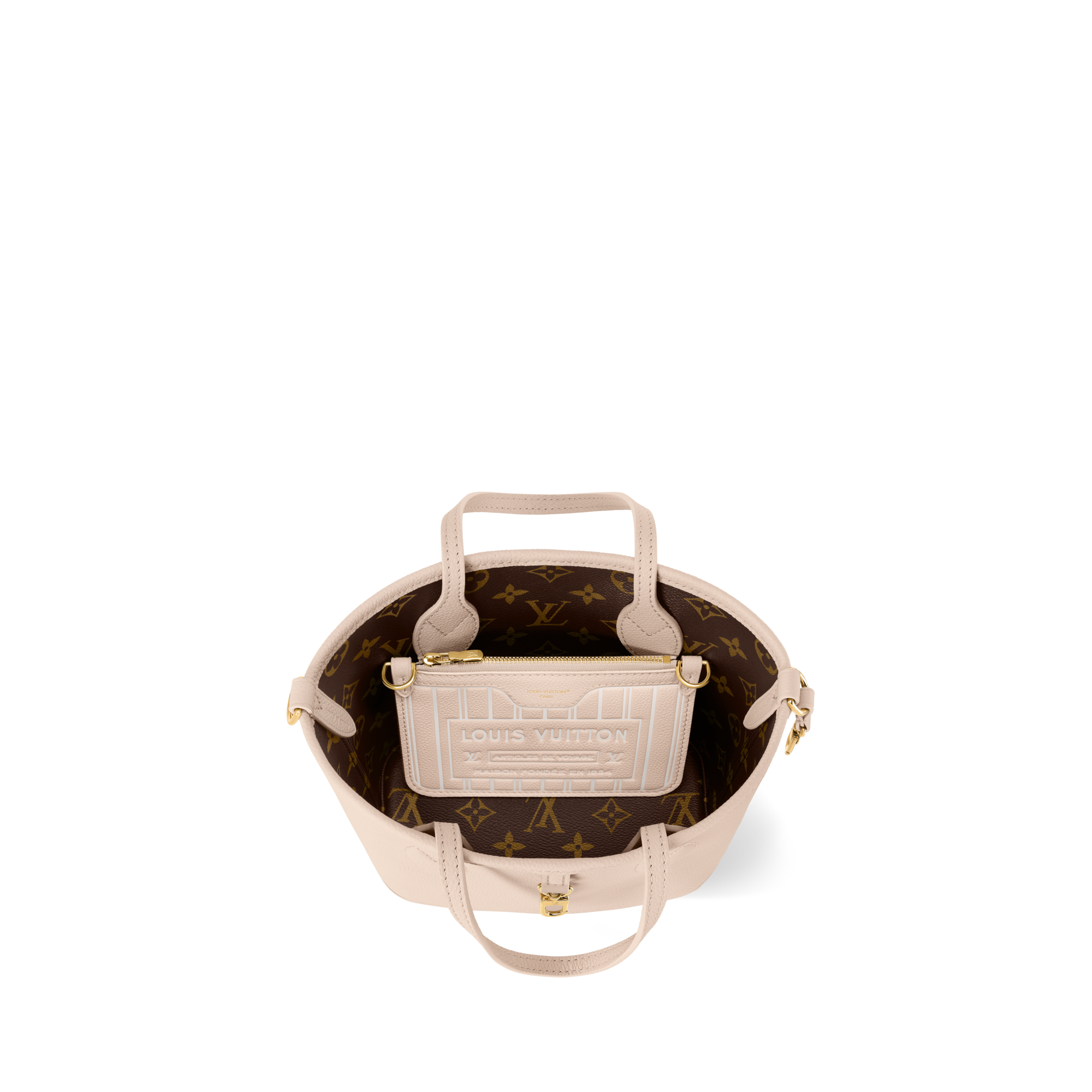 Neverfull Inside Out BB  in 時尚包包及小型皮件