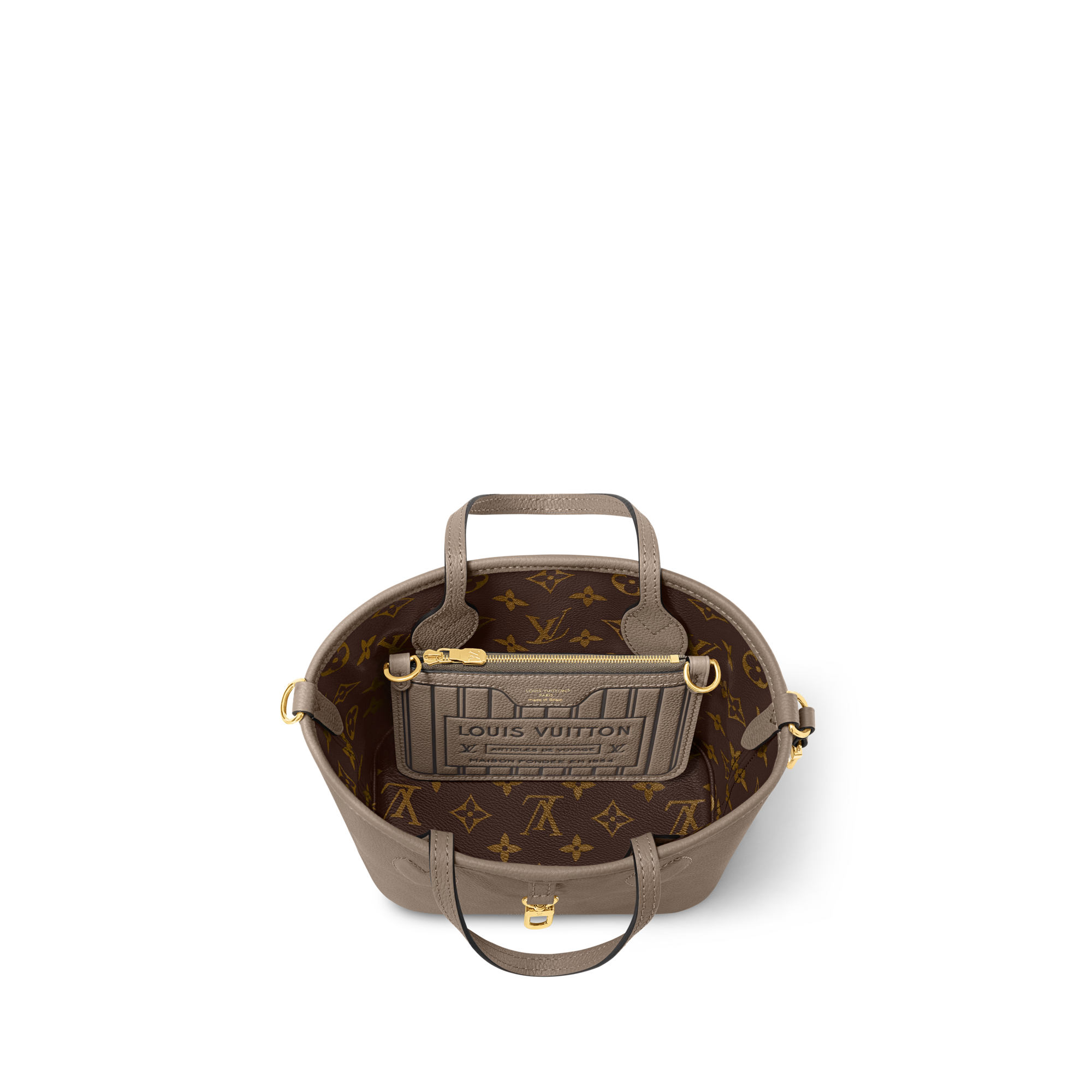 Neverfull Bandoulière Inside Out BB  in 時尚包包及小型皮件