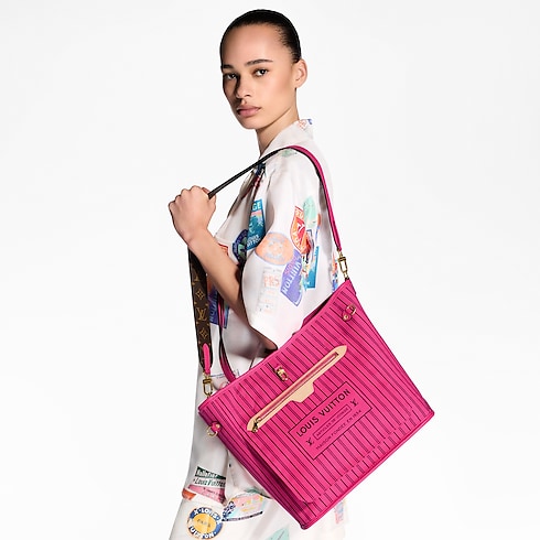 Neverfull Bandoulière Inside Out MM Monogram 帆布 in 時尚包包及小型皮件's 女士時尚包包 LV Icons collections by Louis Vuitton (產品縮放)