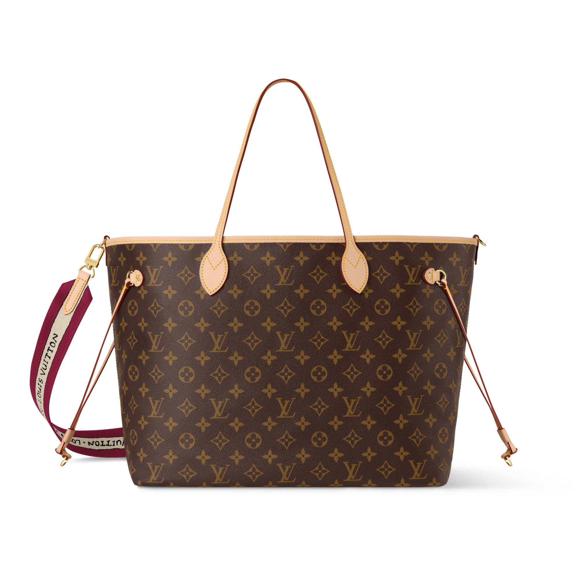 Neverfull Inside Out GM Monogram 帆布 in 時尚包包及小型皮件