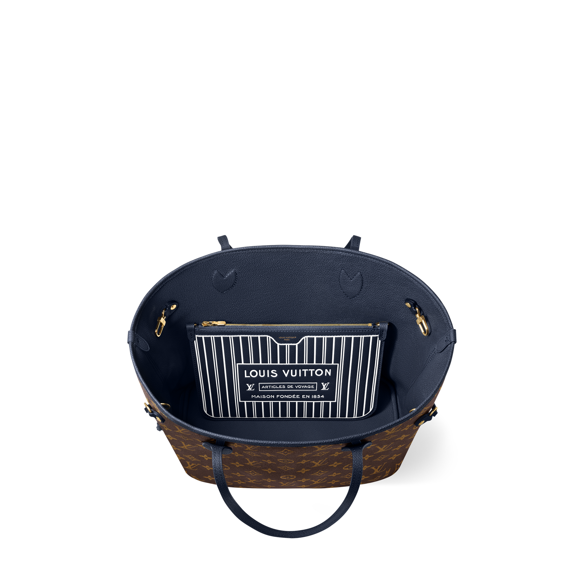 Neverfull Inside Out MM  in 時尚包包及小型皮件