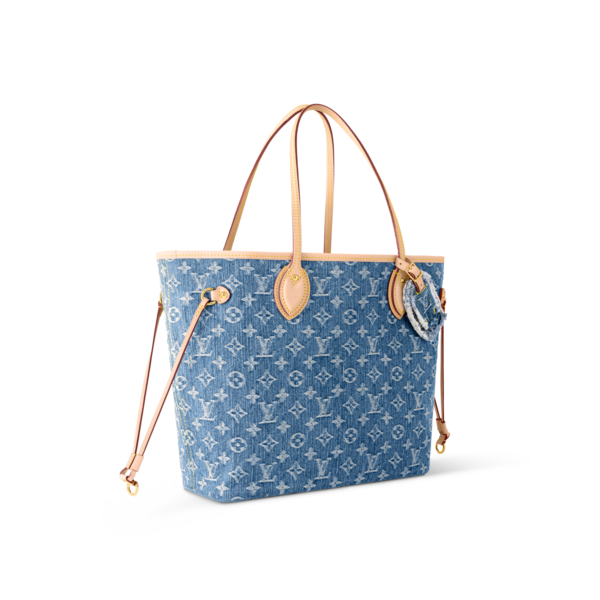 Neverfull MM Monogram Denim in 時尚包包及小型皮件