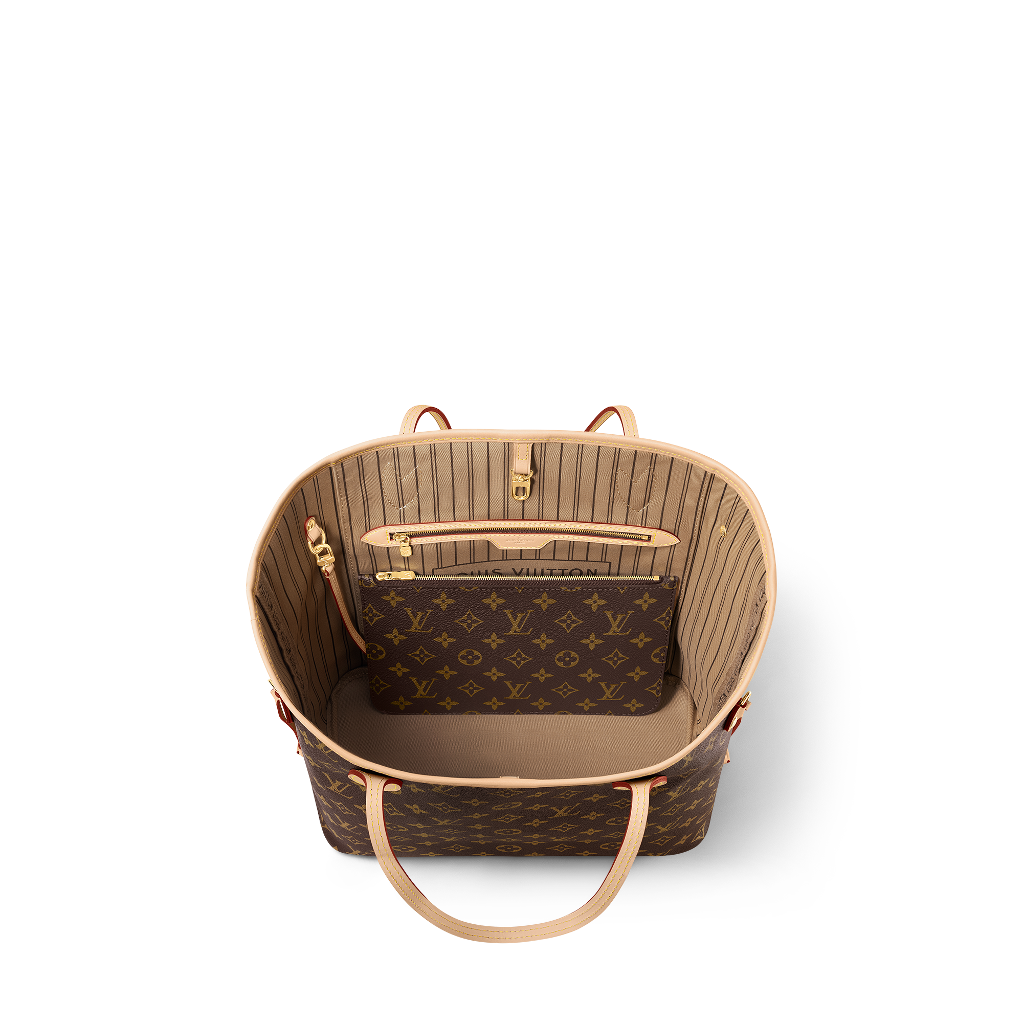 Neverfull MM Monogram 帆布 in 女士