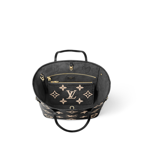Neverfull MM Monogram Empreinte 皮革 in 女士's 時尚包款 女生包包總覽 collections by Louis Vuitton (產品縮放)