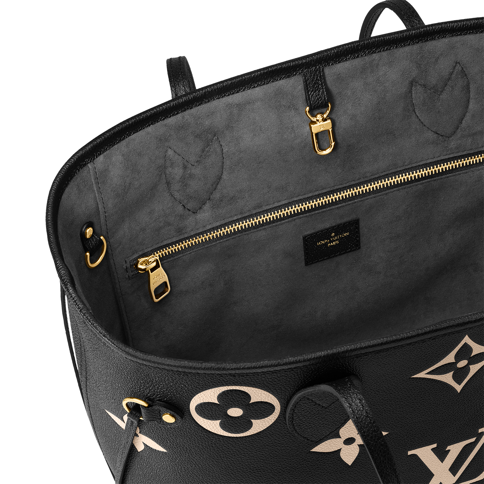 Neverfull MM Monogram Empreinte 皮革 in 女士