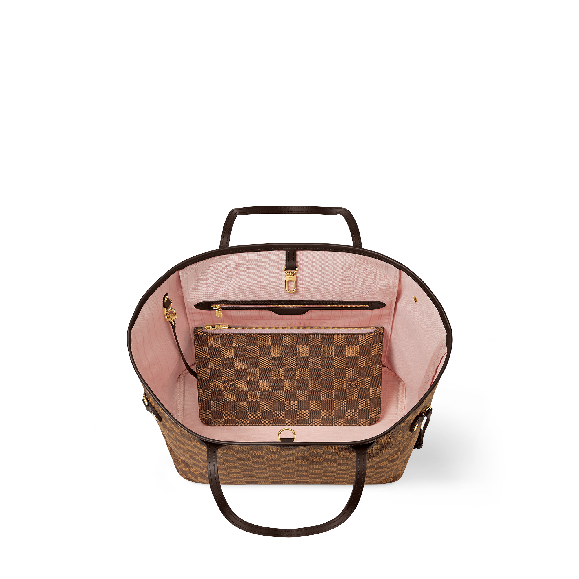 Neverfull MM Damier Ebène 帆布 in 女士