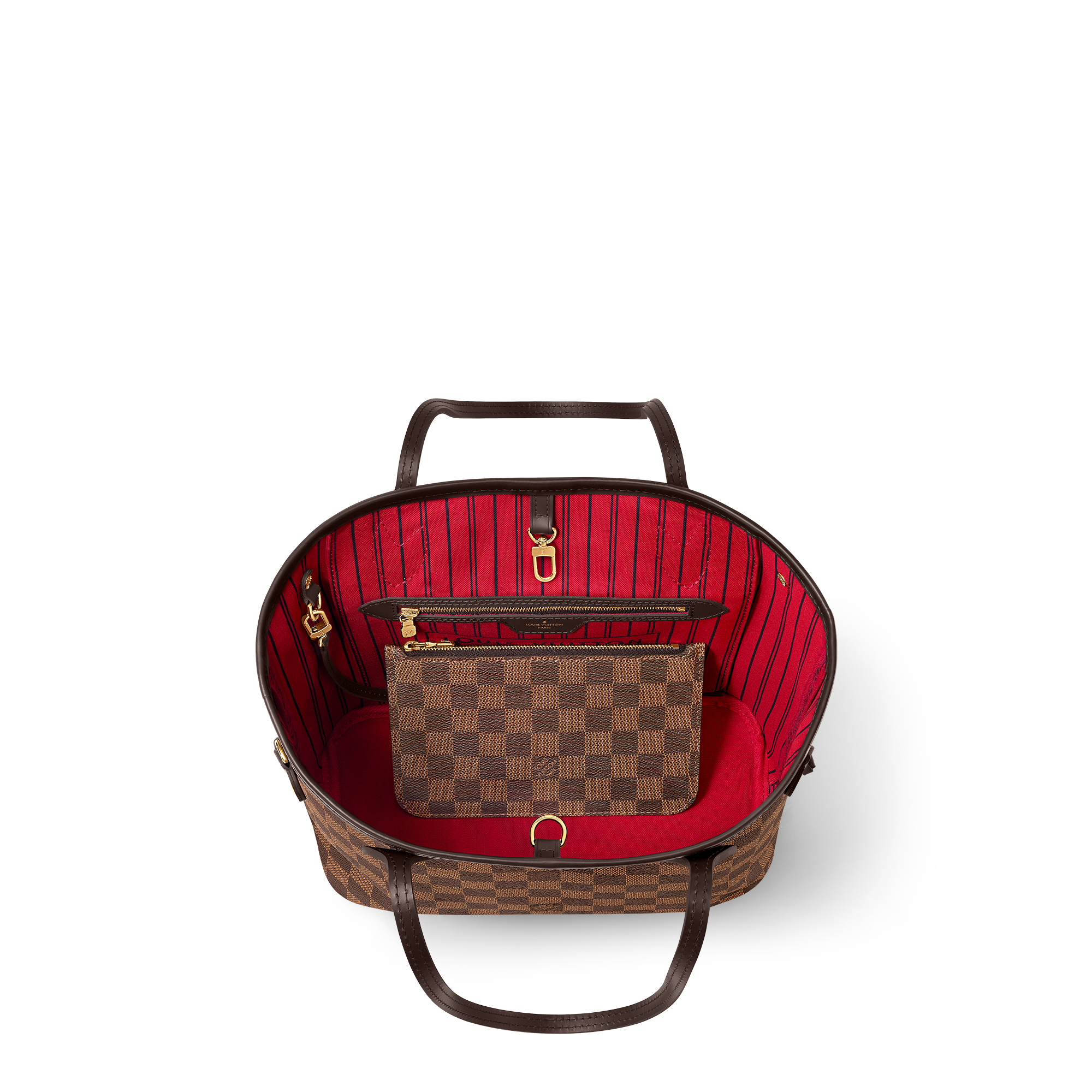 Neverfull PM Damier Ebène 帆布 in 女士
