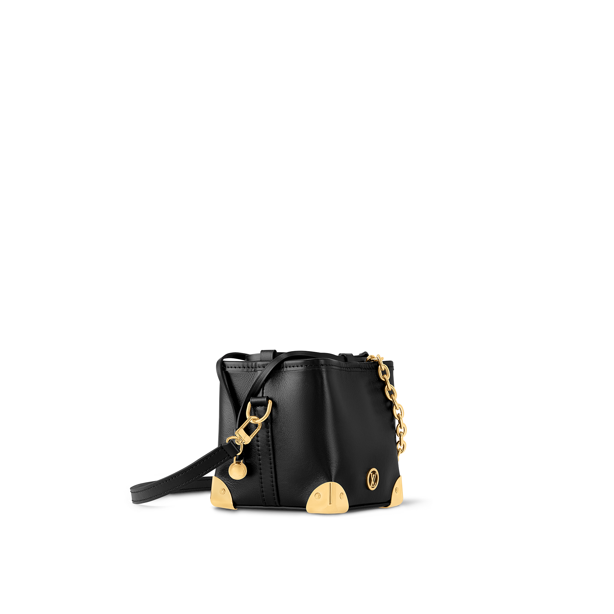 Noé Purse LV Charms 時尚皮革 in 女士