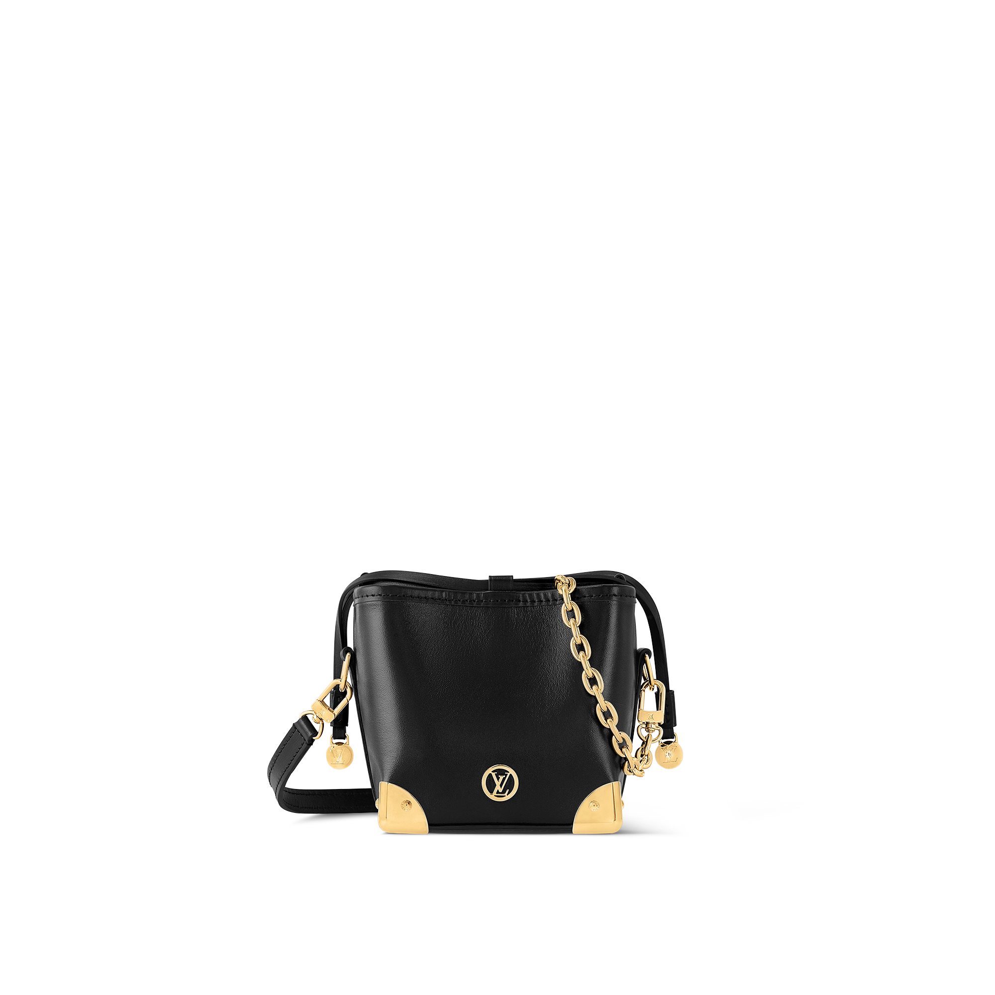 Noé Purse LV Charms 時尚皮革 in 女士