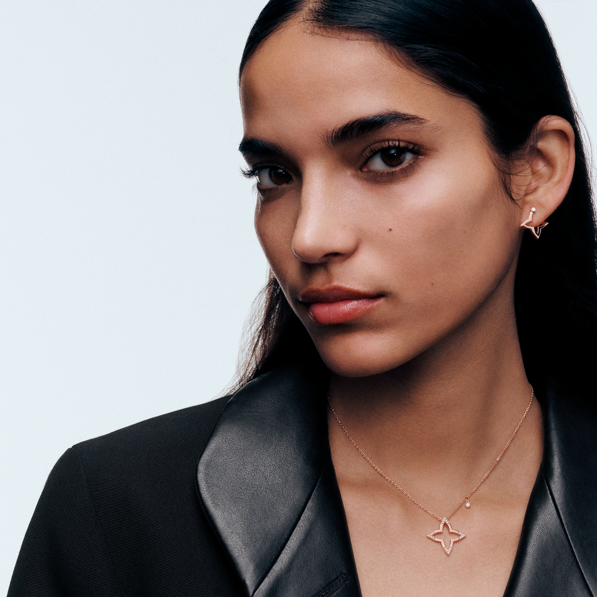 Ombre Blossom 吊墜 - 配玫瑰K金及鑽石  in 珠寶系列