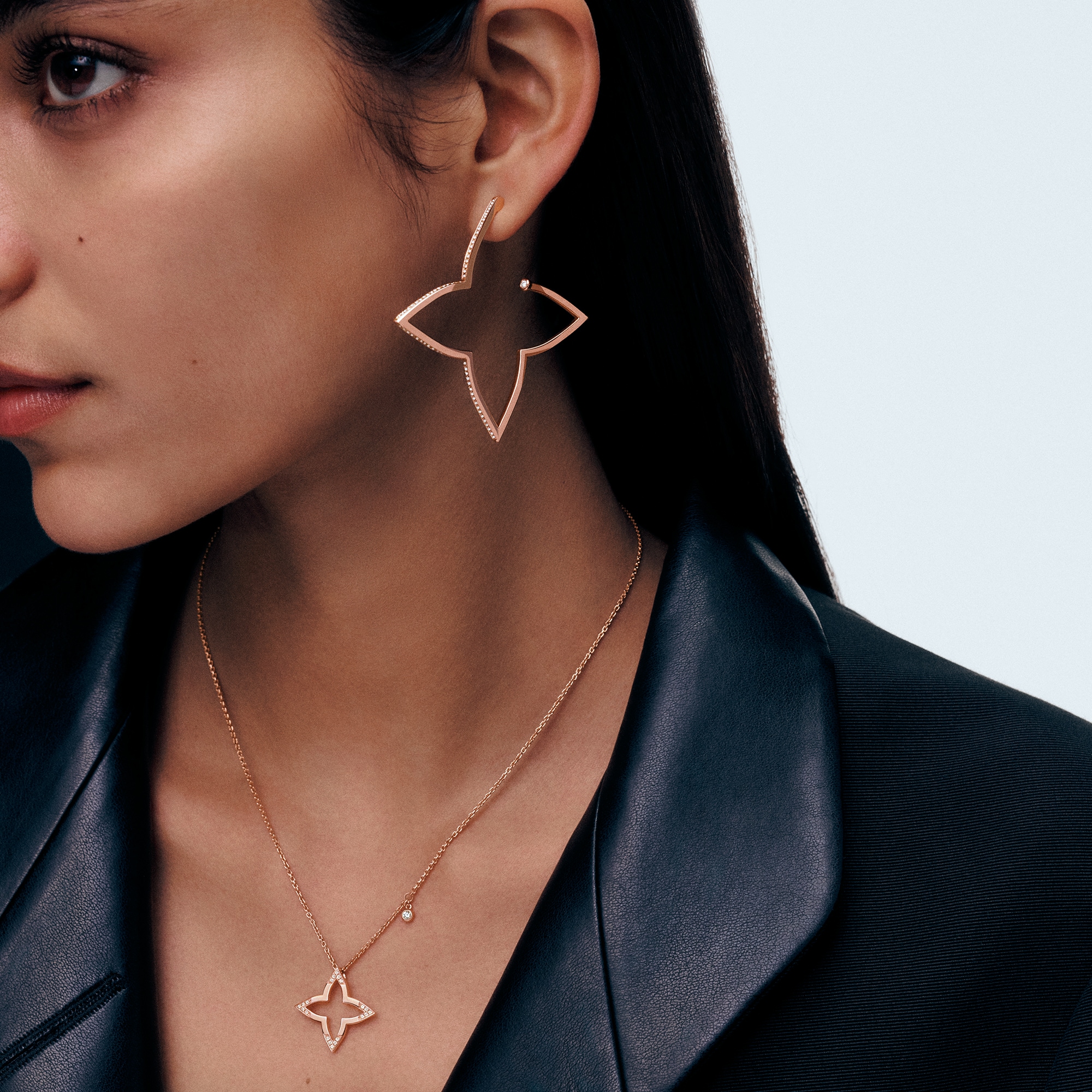 Ombre Blossom 吊墜 - 配玫瑰K金及鑽石  in 珠寶系列