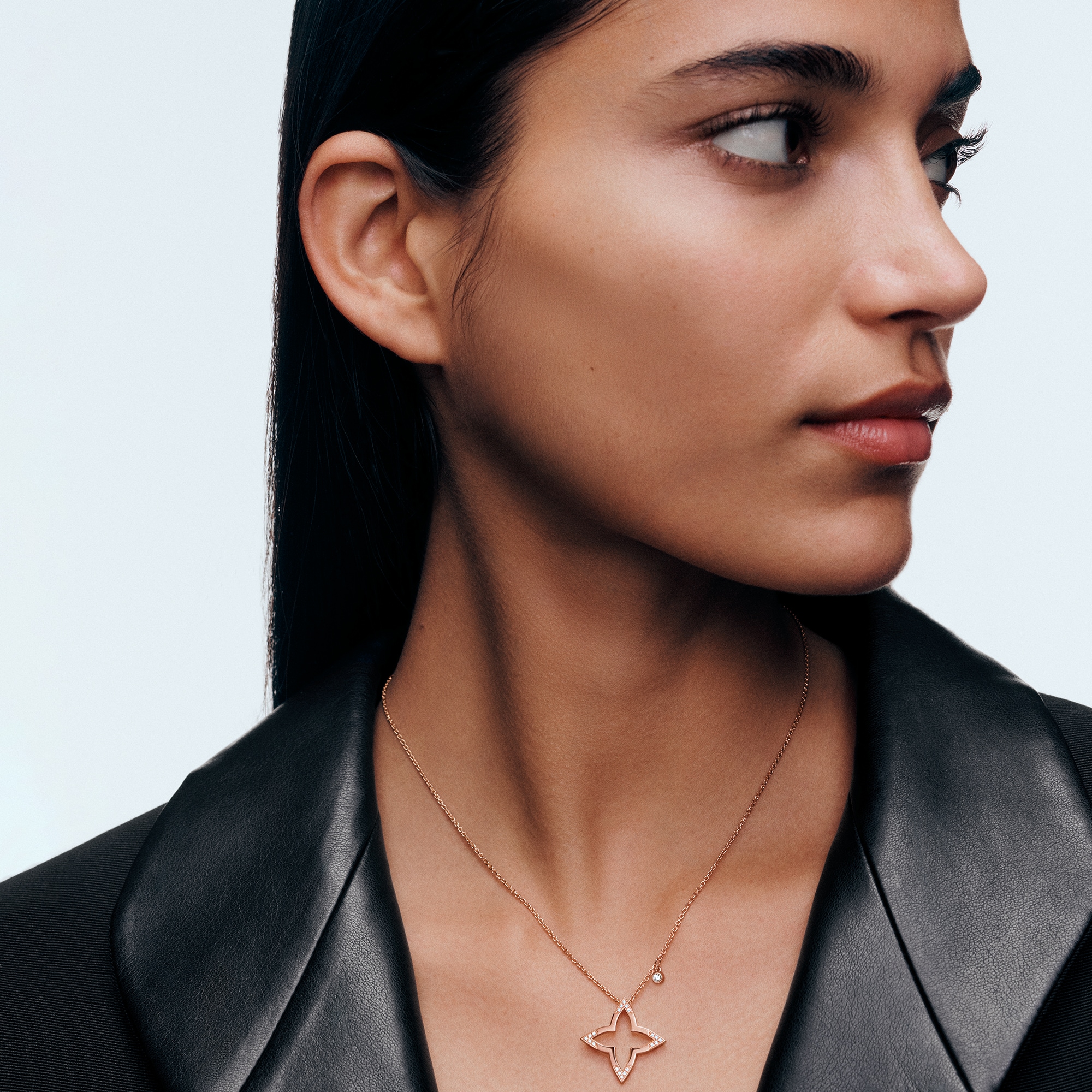 Ombre Blossom 吊墜 - 配玫瑰K金及鑽石  in 珠寶系列