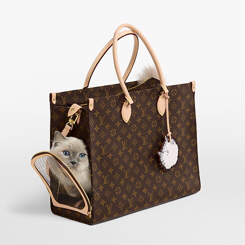 OnTheGo Cat Monogram 帆布 in 女士's 旅遊用品 旅行包 collections by Louis Vuitton (產品縮放)