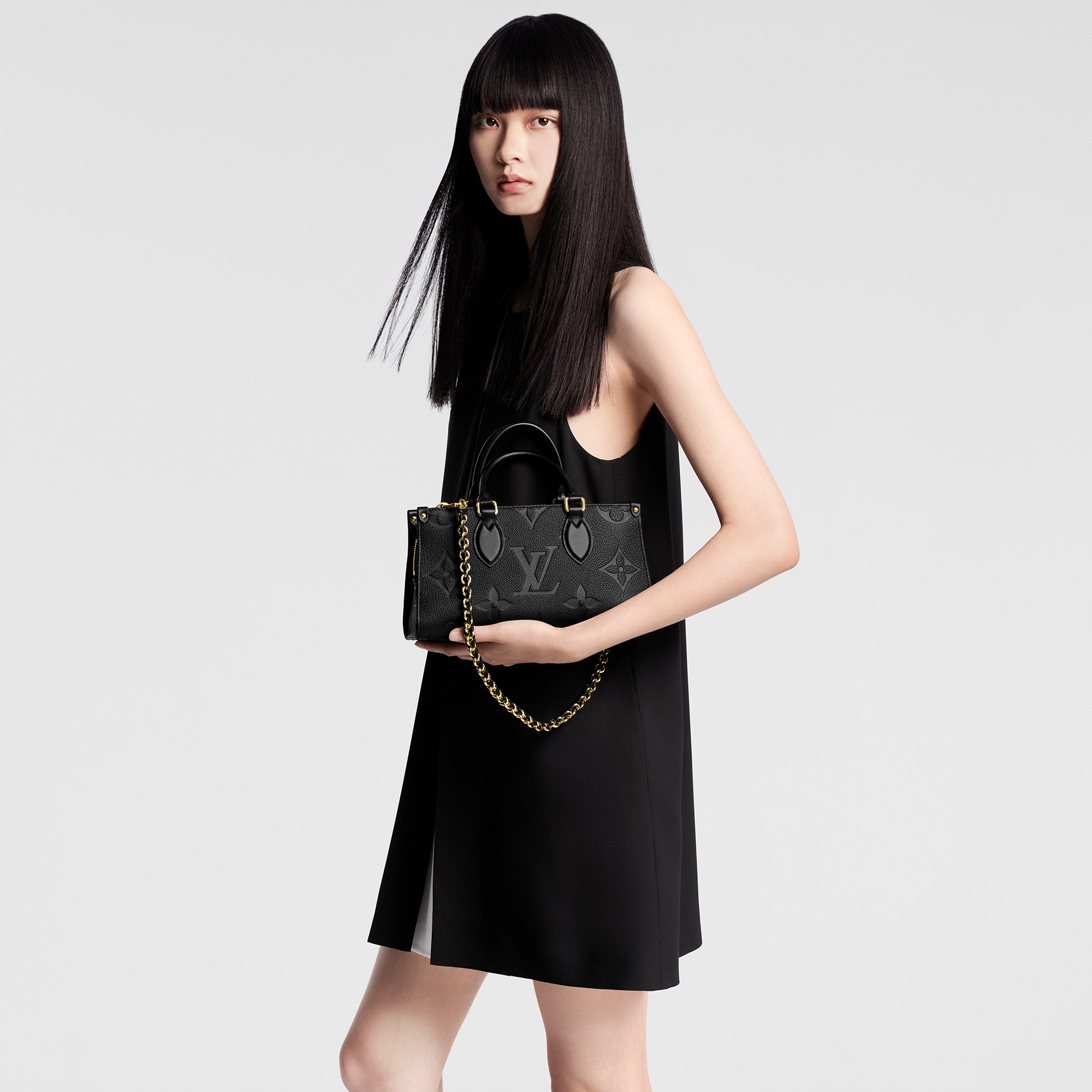 OnTheGo East West Monogram Empreinte 皮革 in 女士