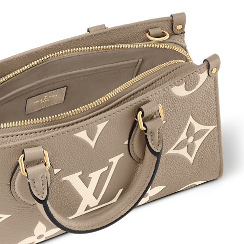 OnTheGo East West 雙色 Monogram Empreinte 皮革 in 女士's 時尚包款 所有系列 collections by Louis Vuitton (產品縮放)