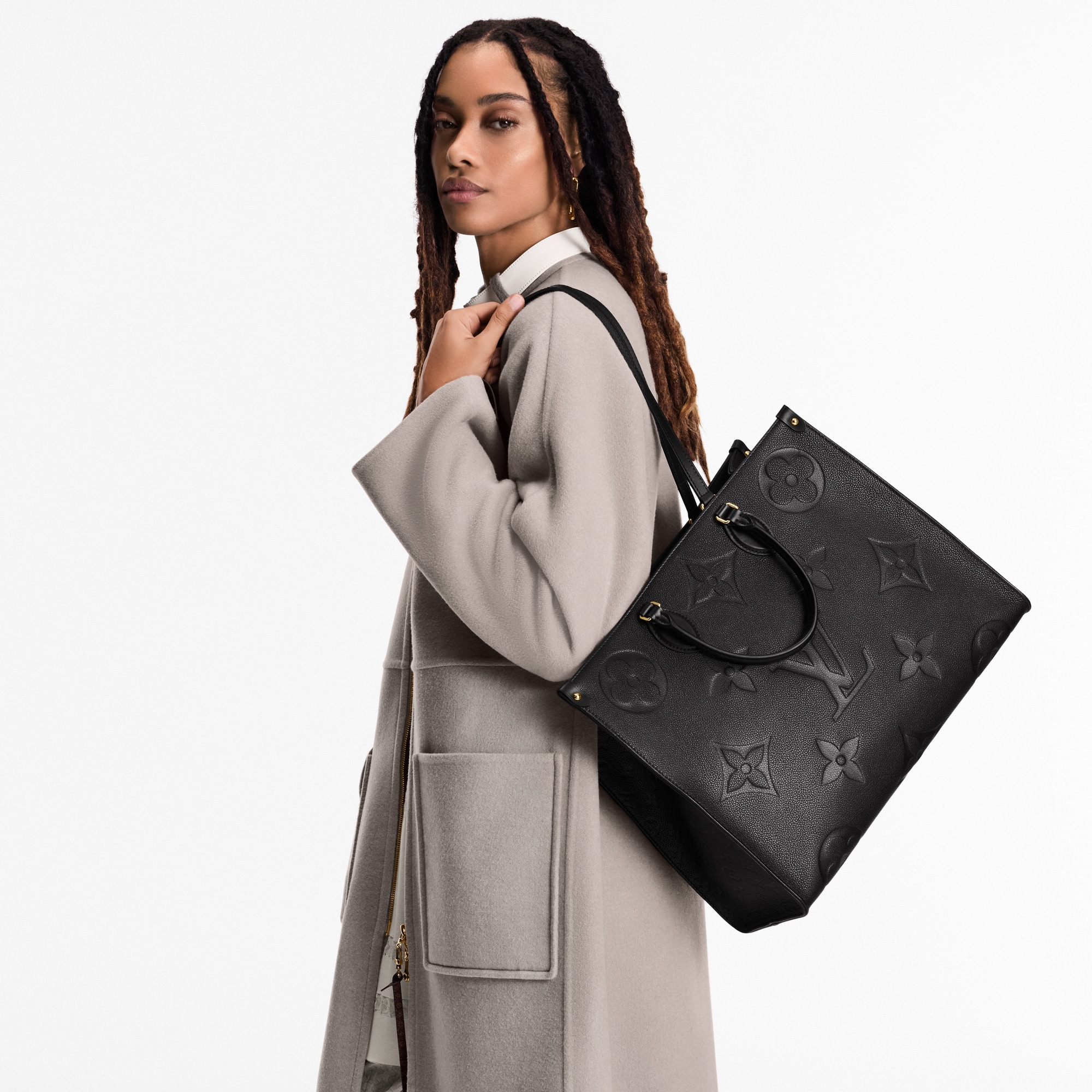 OnTheGo GM Monogram Empreinte 皮革 in 女士