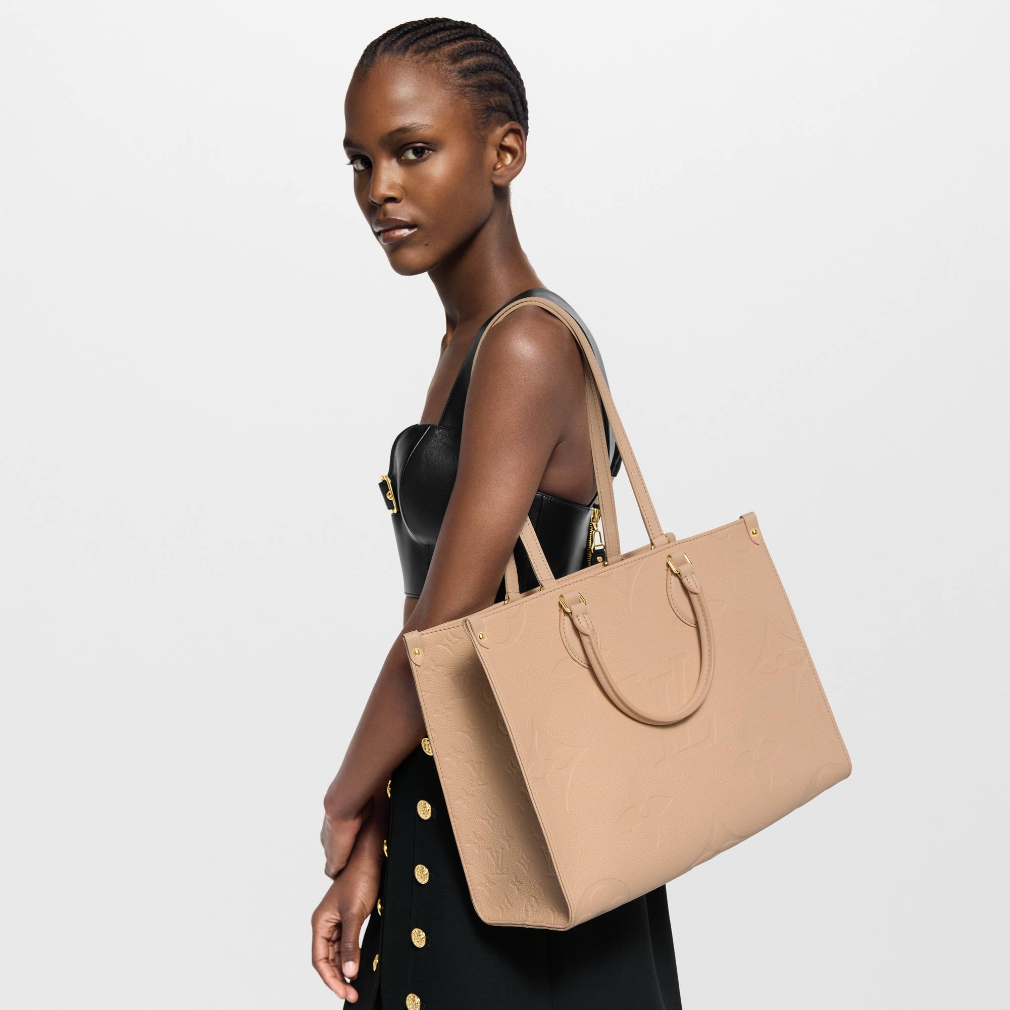 OnTheGo MM Monogram Empreinte 皮革 in 女士