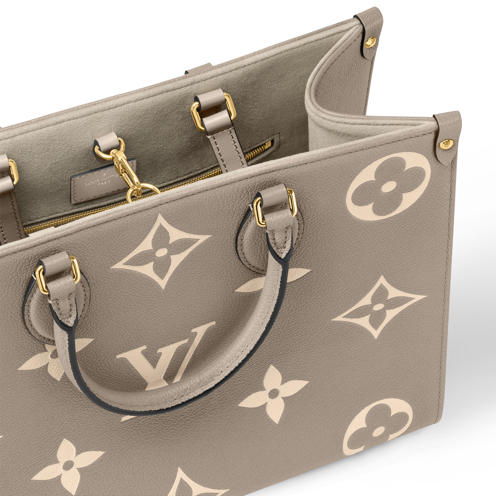 OnTheGo MM 雙色 Monogram Empreinte 皮革 in 女士