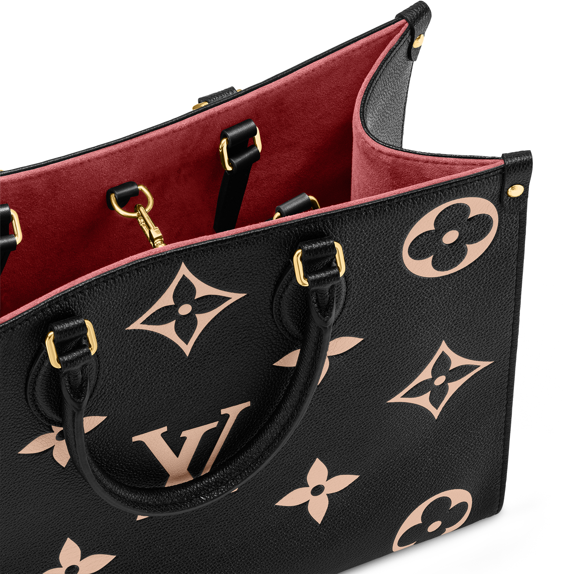 OnTheGo MM 雙色 Monogram Empreinte 皮革 in 女士
