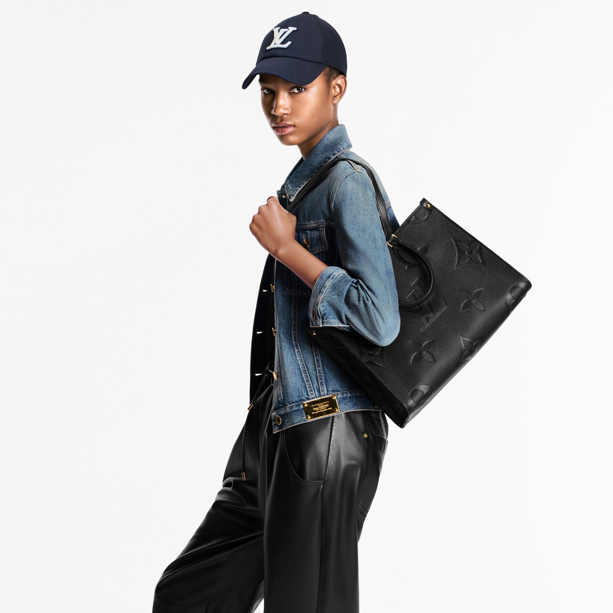 OnTheGo MM Monogram Empreinte 皮革 in 女士