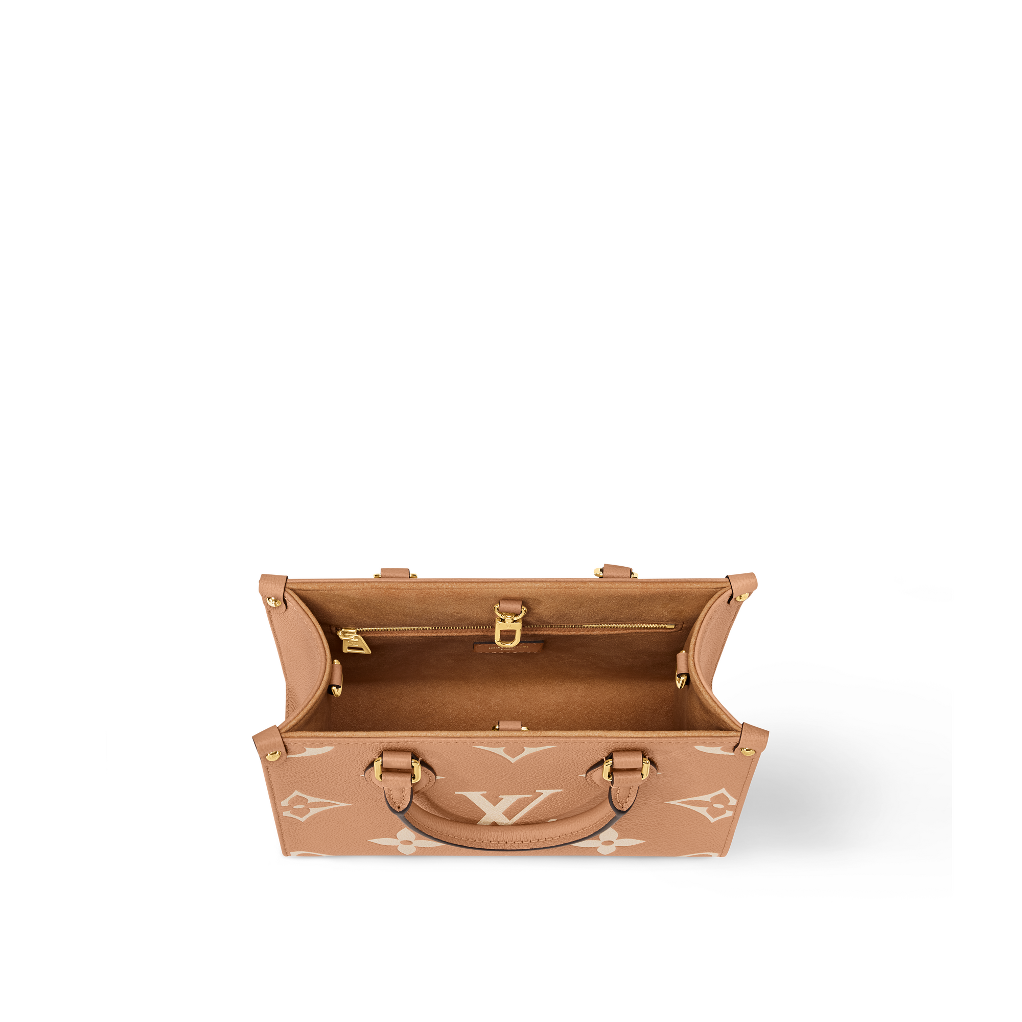 OnTheGo PM 雙色 Monogram Empreinte 皮革 in 女士