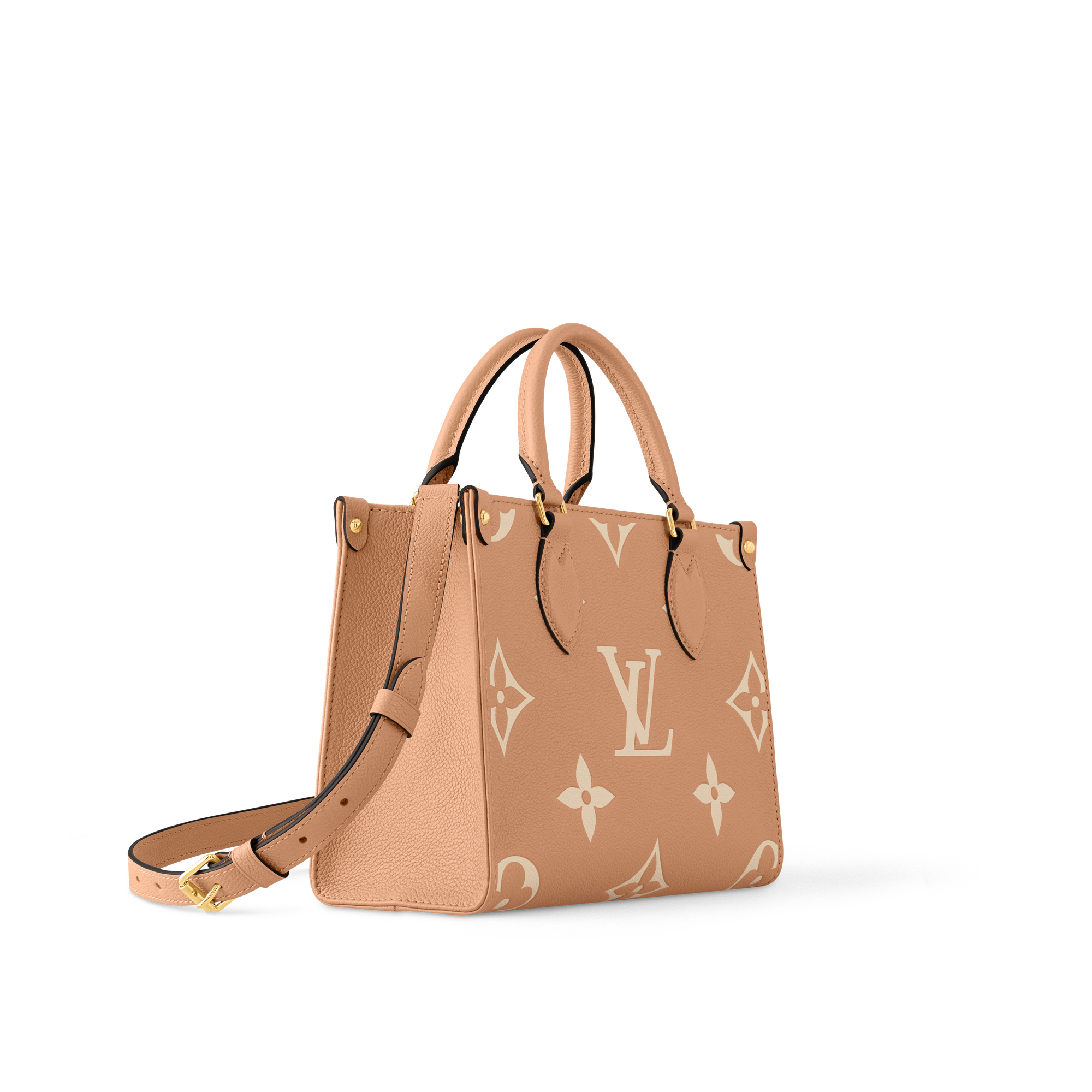 OnTheGo PM 雙色 Monogram Empreinte 皮革 in 女士
