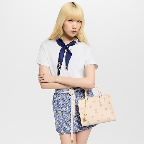 OnTheGo PM Monogram Empreinte 皮革 in 時尚包包及小型皮件's 女士時尚包包 LV Icons collections by Louis Vuitton (產品縮放)