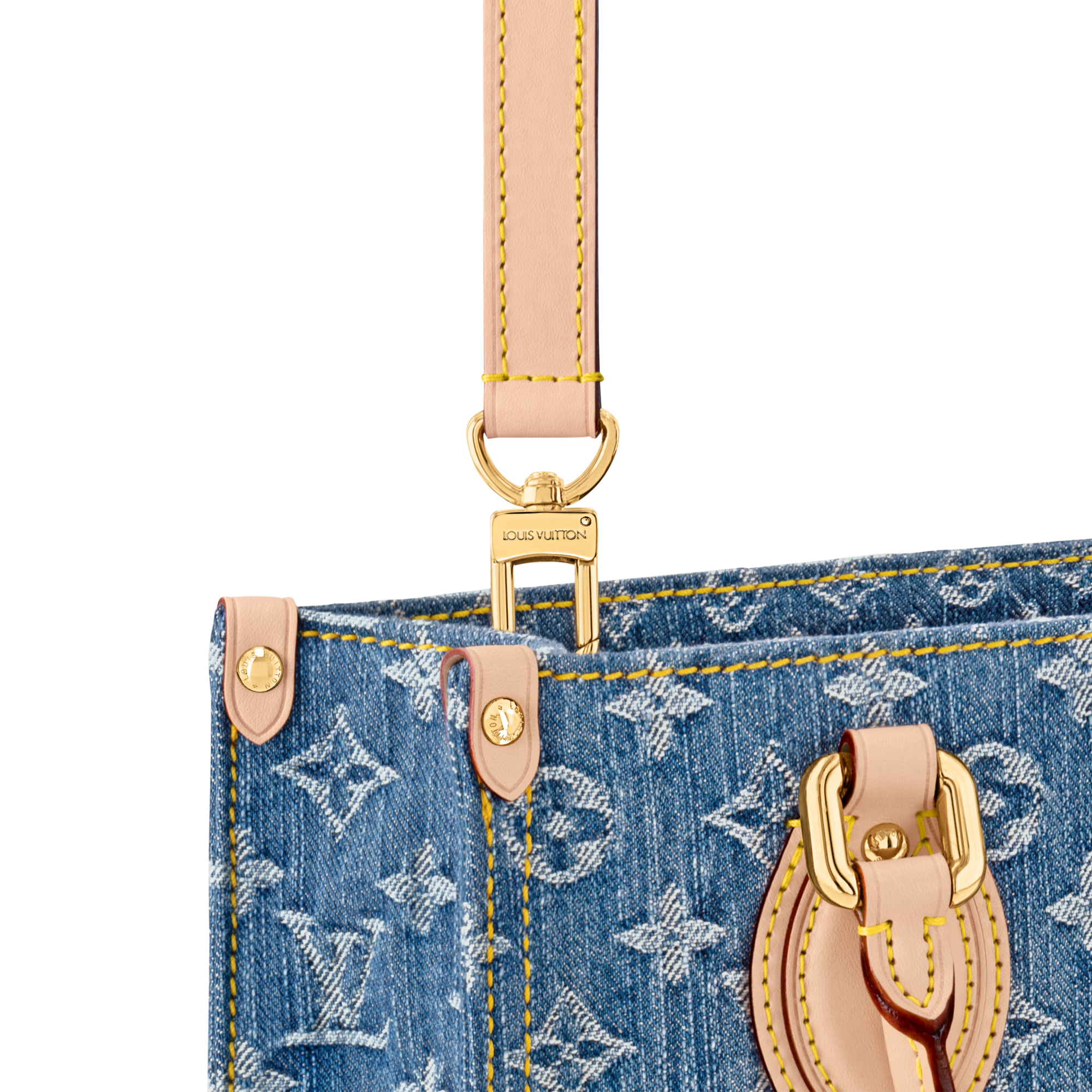 OnTheGo PM Monogram Denim in 時尚包包及小型皮件