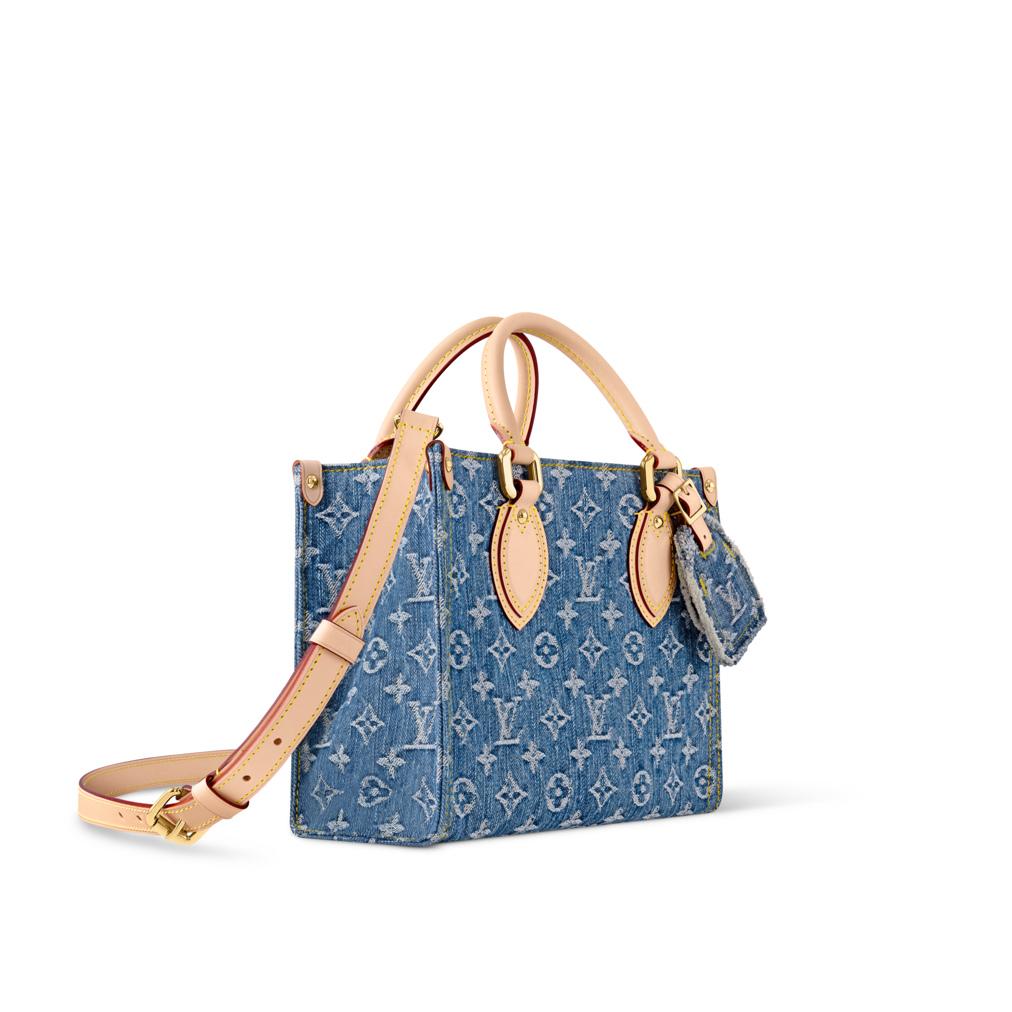 OnTheGo PM Monogram Denim in 時尚包包及小型皮件