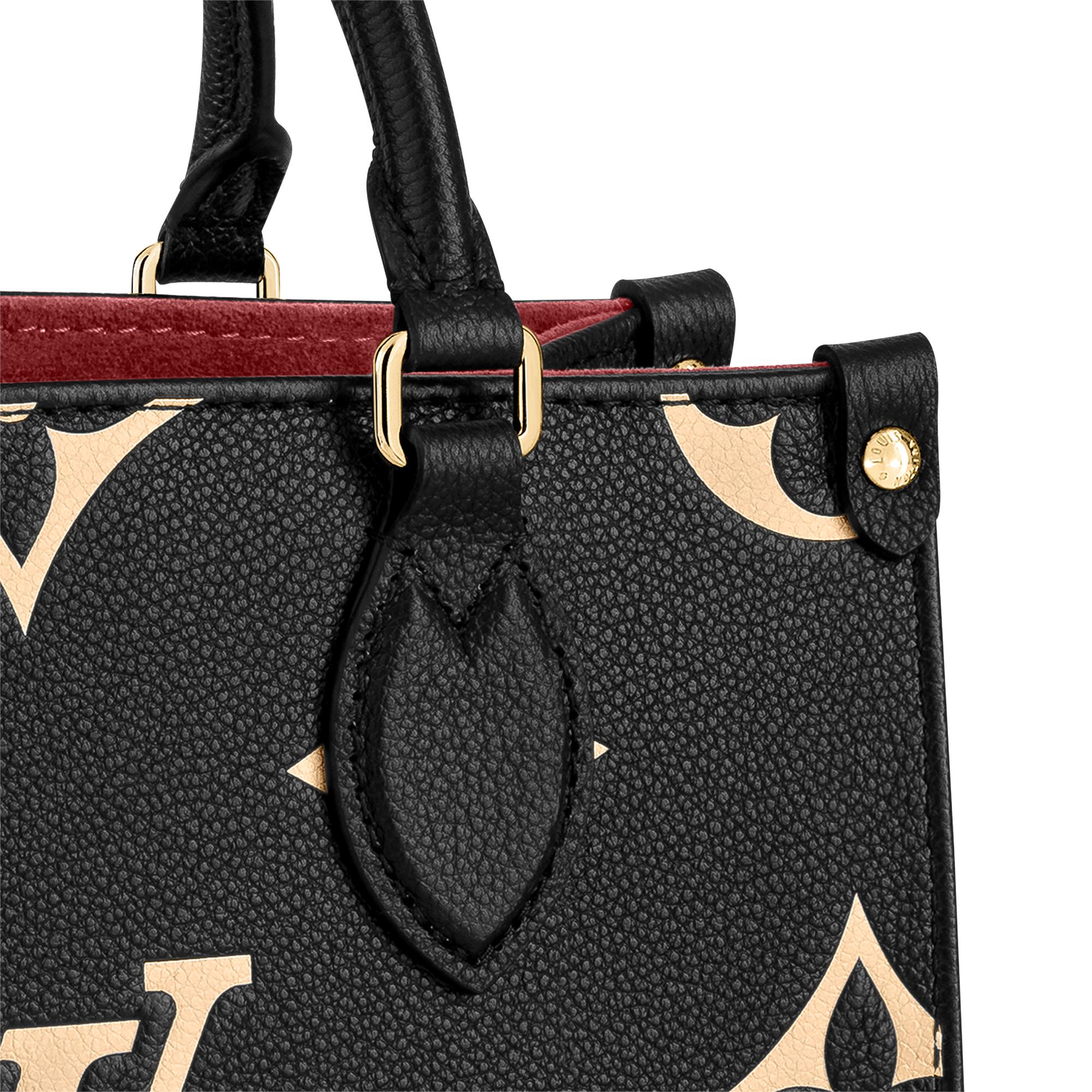 OnTheGo PM 雙色 Monogram Empreinte 皮革 in 女士