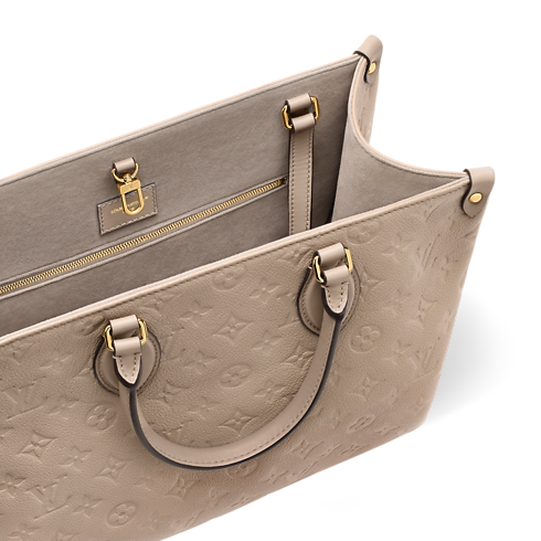 OnTheGo Soft MM Monogram Empreinte 皮革 in 女士's 時尚包款 女生包包總覽 collections by Louis Vuitton (產品縮放)