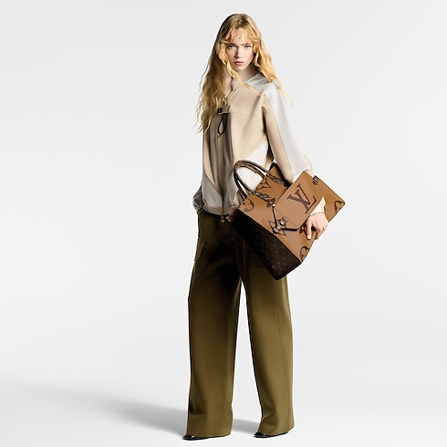 OnTheGo Voyage Monogram Reverse 帆布 in 女士's 時尚包款 女生包包總覽 collections by Louis Vuitton (產品縮放)