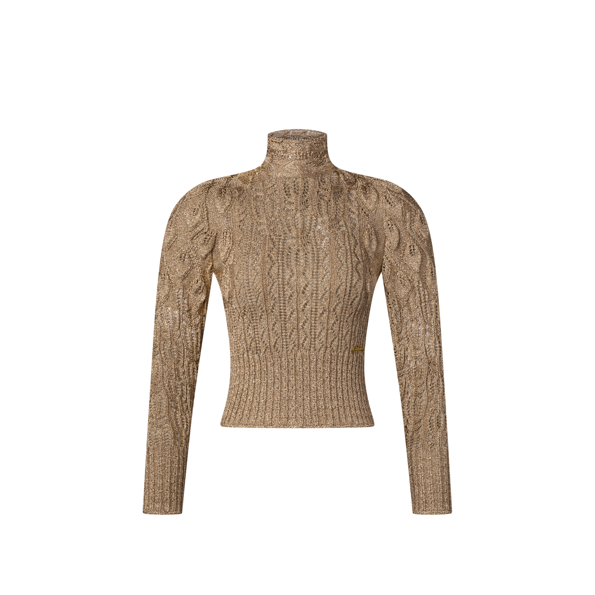 鏤空閃片針織套頭衫  in 女士