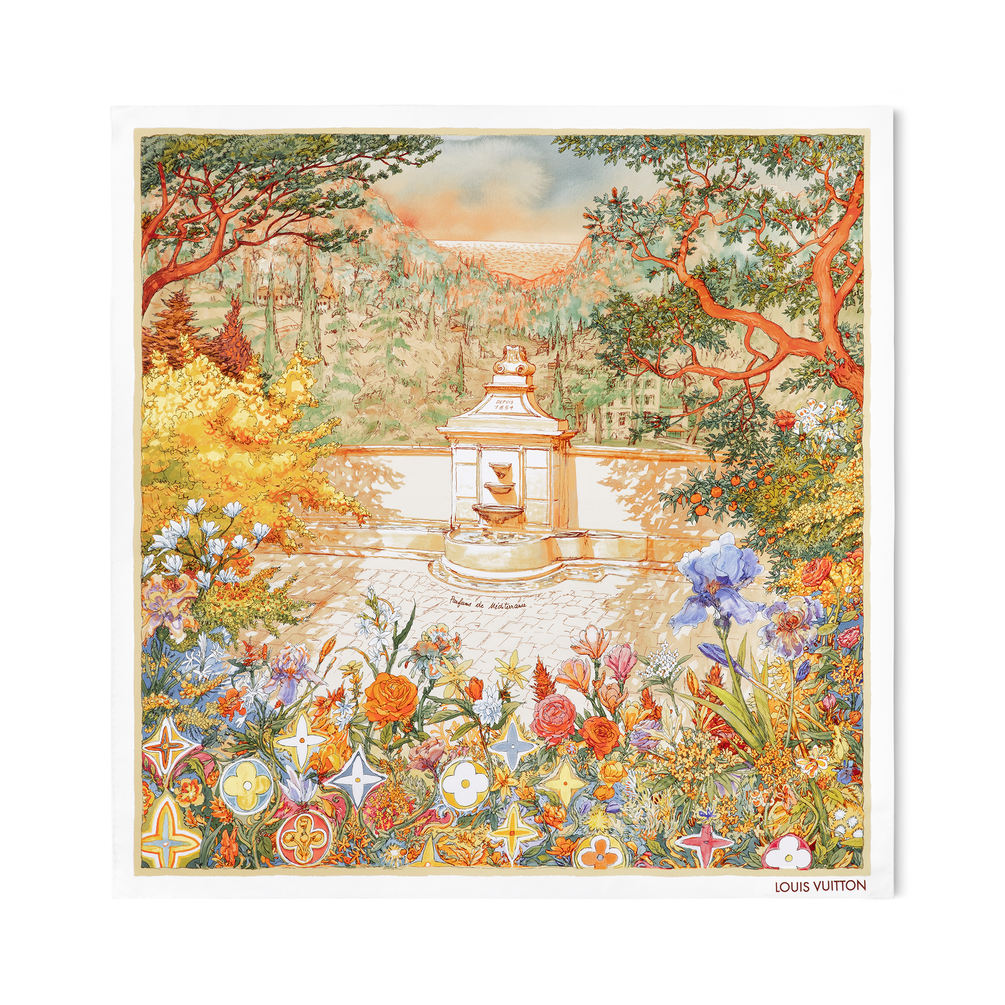 Parfums De Méditerranée 90方巾 . in 女士