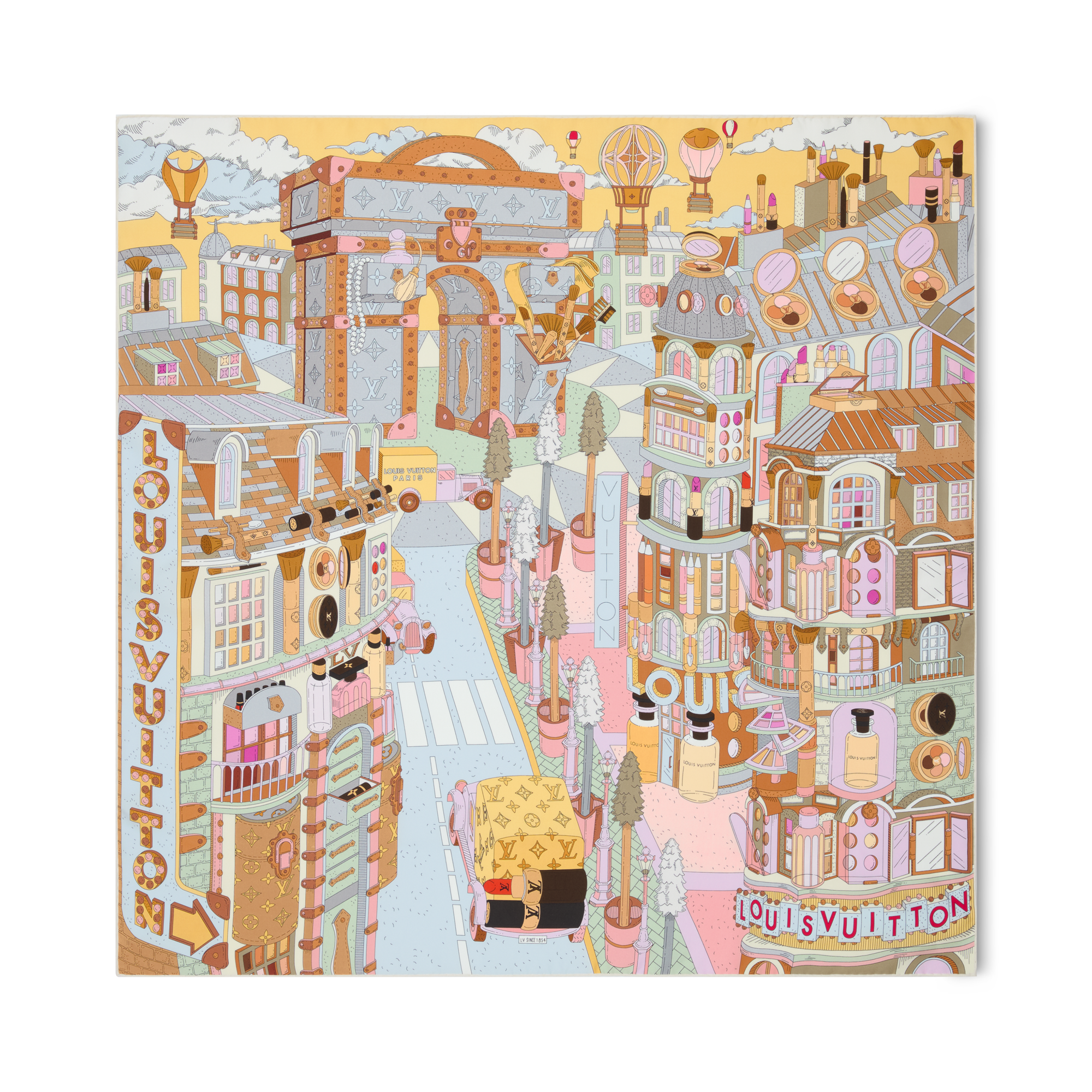 Paris En Beaute 90 方巾 . in 女士