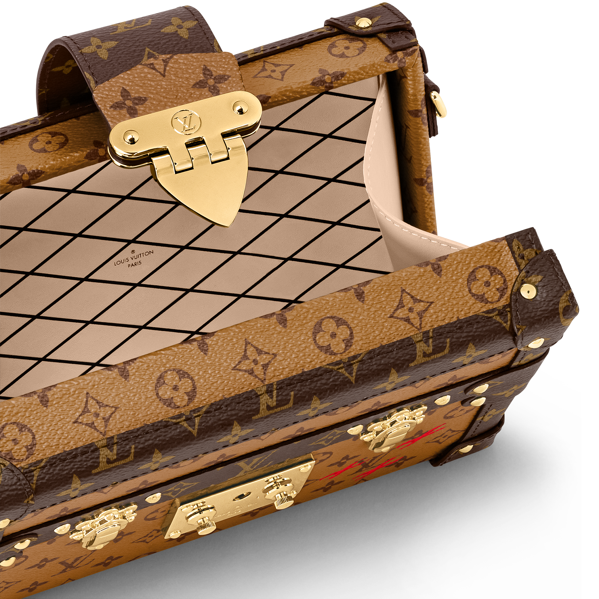 Petite Malle Monogram Reverse 帆布 in 女士