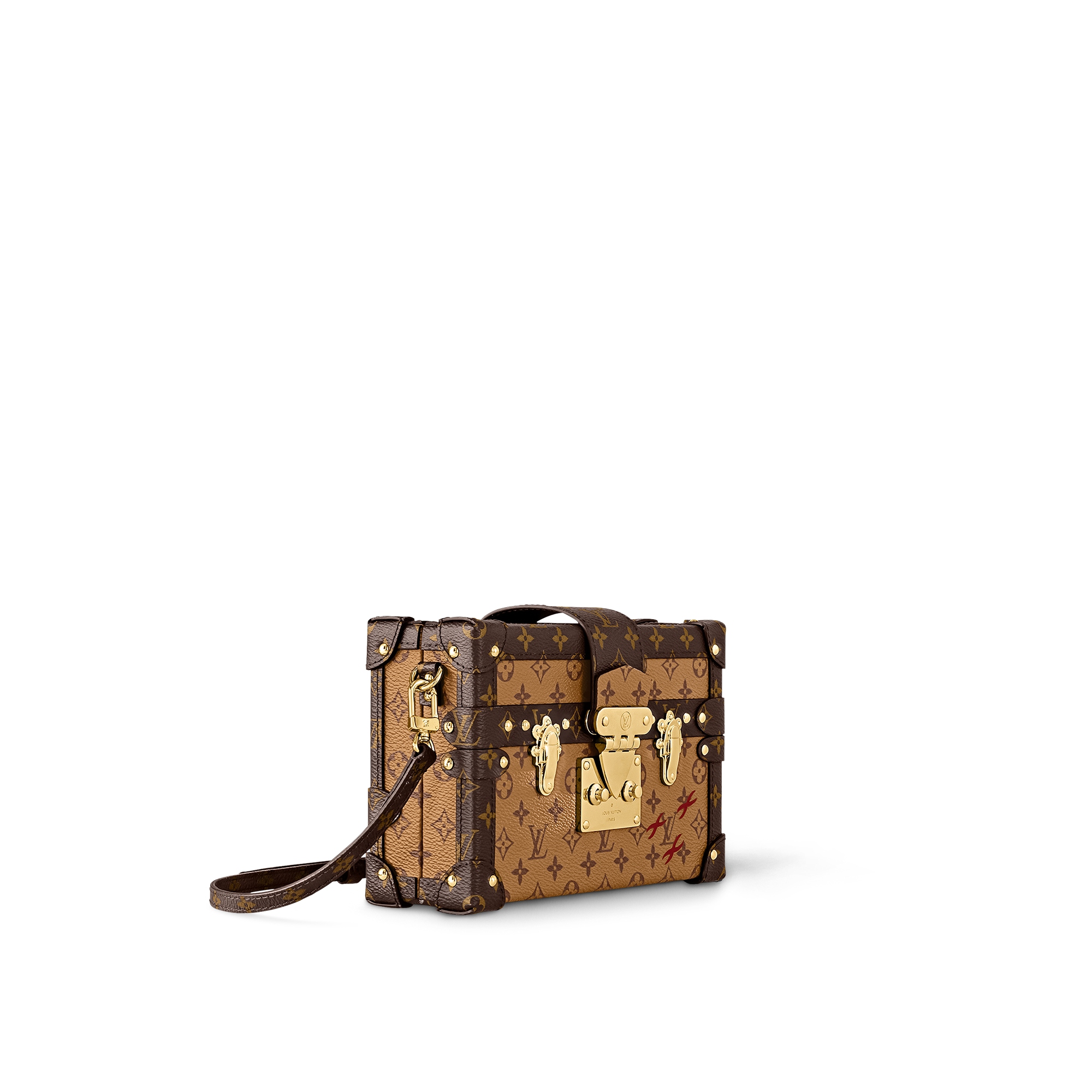 Petite Malle Monogram Reverse 帆布 in 女士