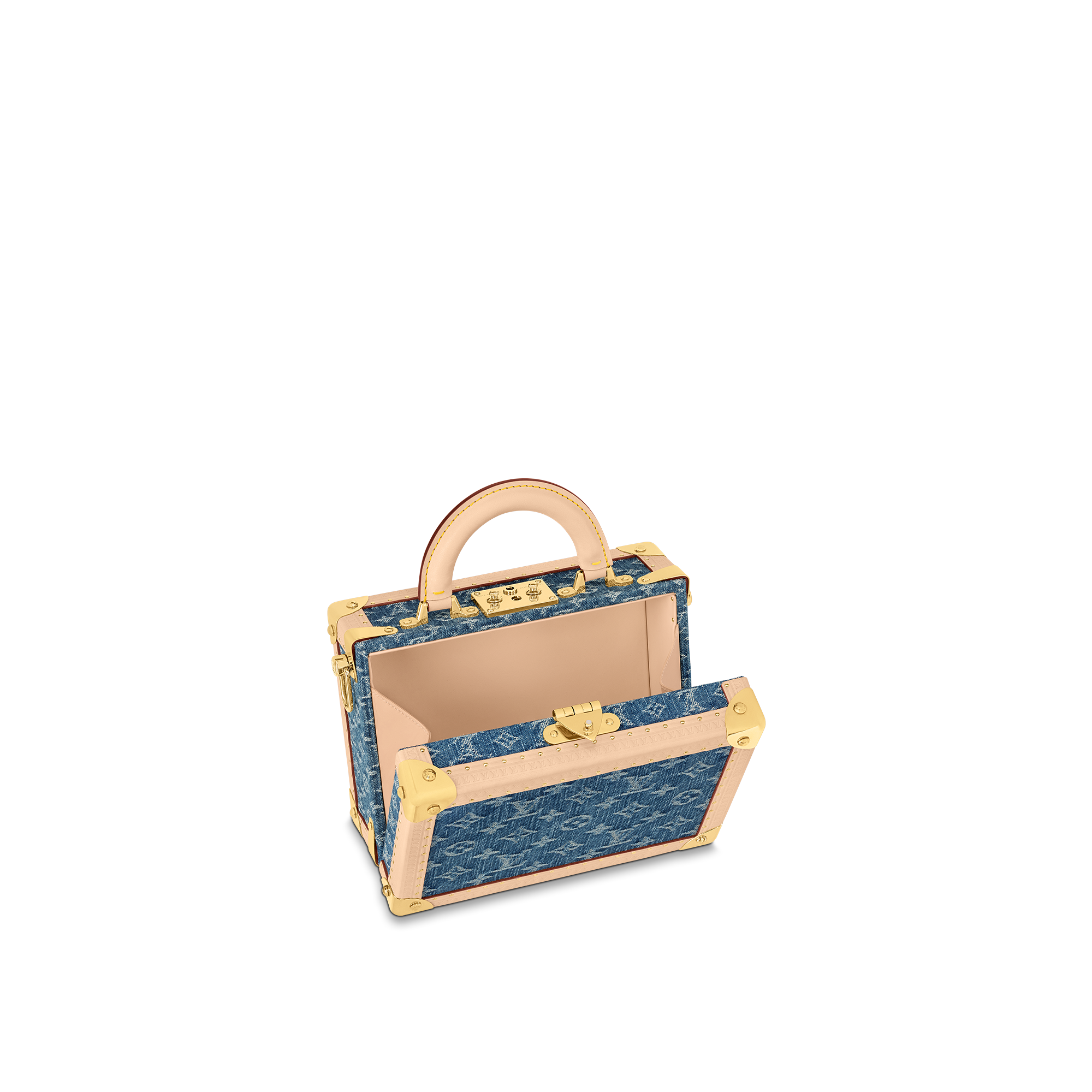 Petite Valise Denim Bleu 其他 Monogram 帆布 in Les Extraordinaires