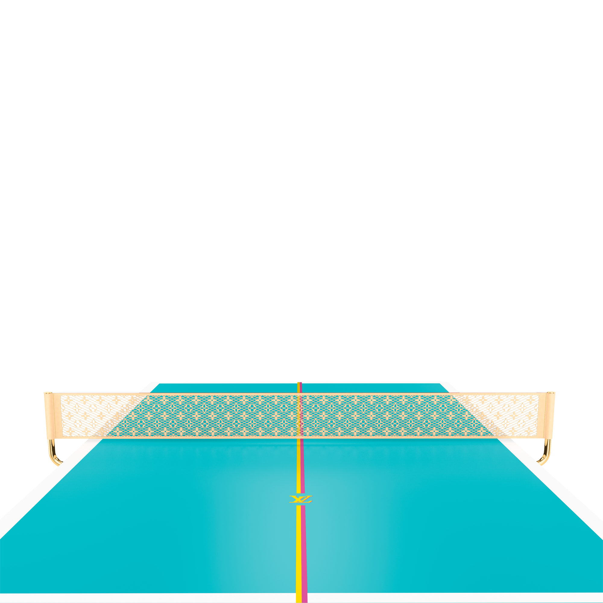 Ping-Pong Table Canvas 家用尺寸 Monogram 帆布 in 行李箱、旅行用品及家居精品