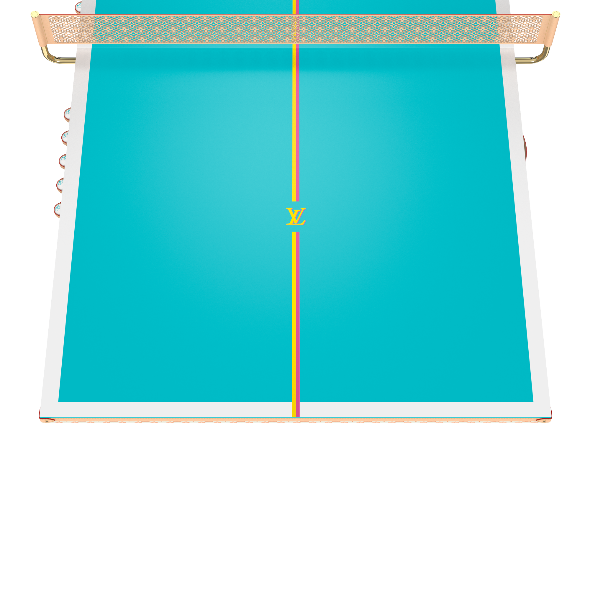 Ping-Pong Table Canvas 家用尺寸 Monogram 帆布 in 行李箱、旅行用品及家居精品