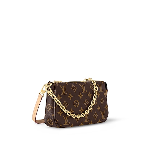 Pochette Accessoires Monogram 帆布 in 女士's 錢包及小型皮件 鏈條包及迷你包款 collections by Louis Vuitton (產品縮放)