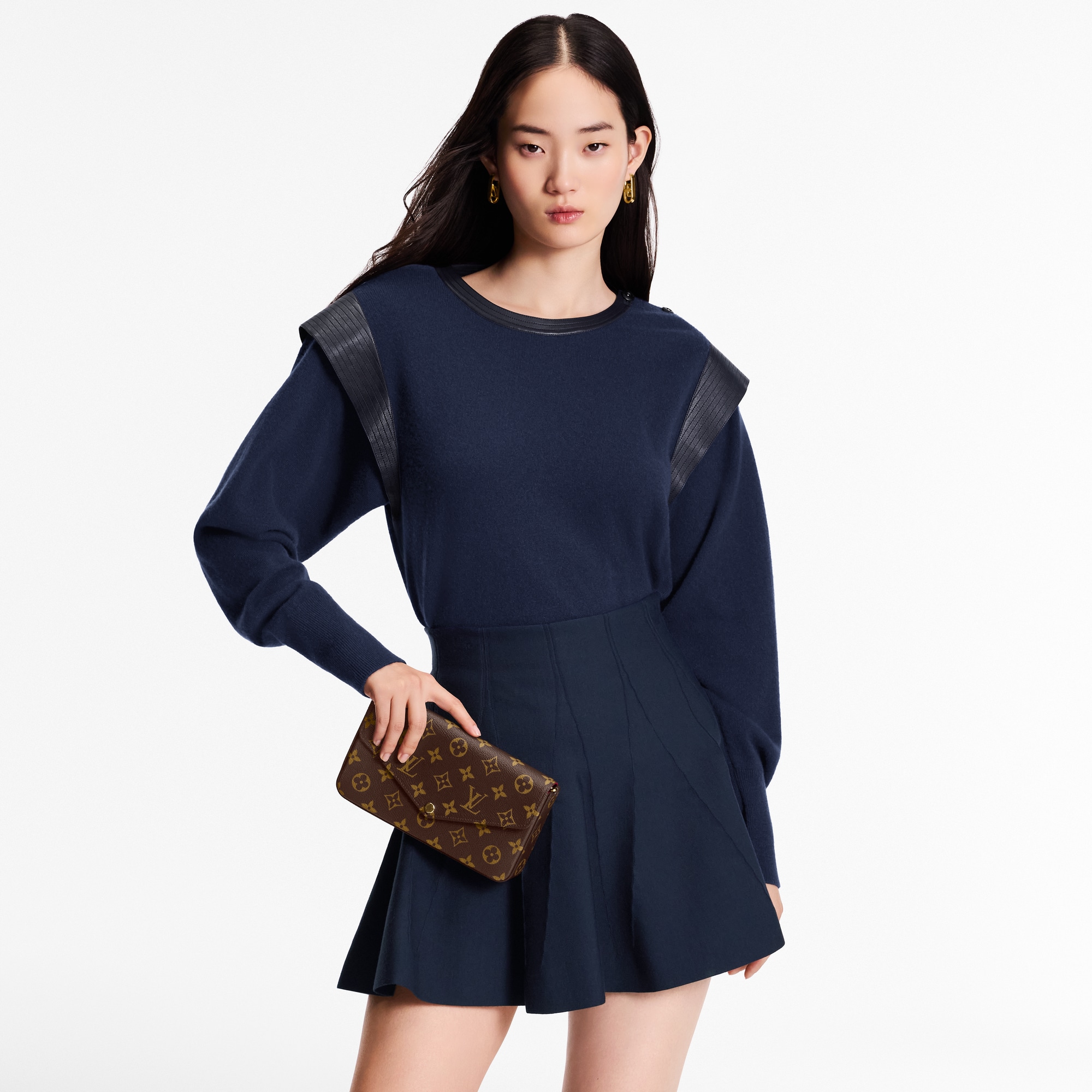 Félicie Pochette Monogram 帆布 in 女士