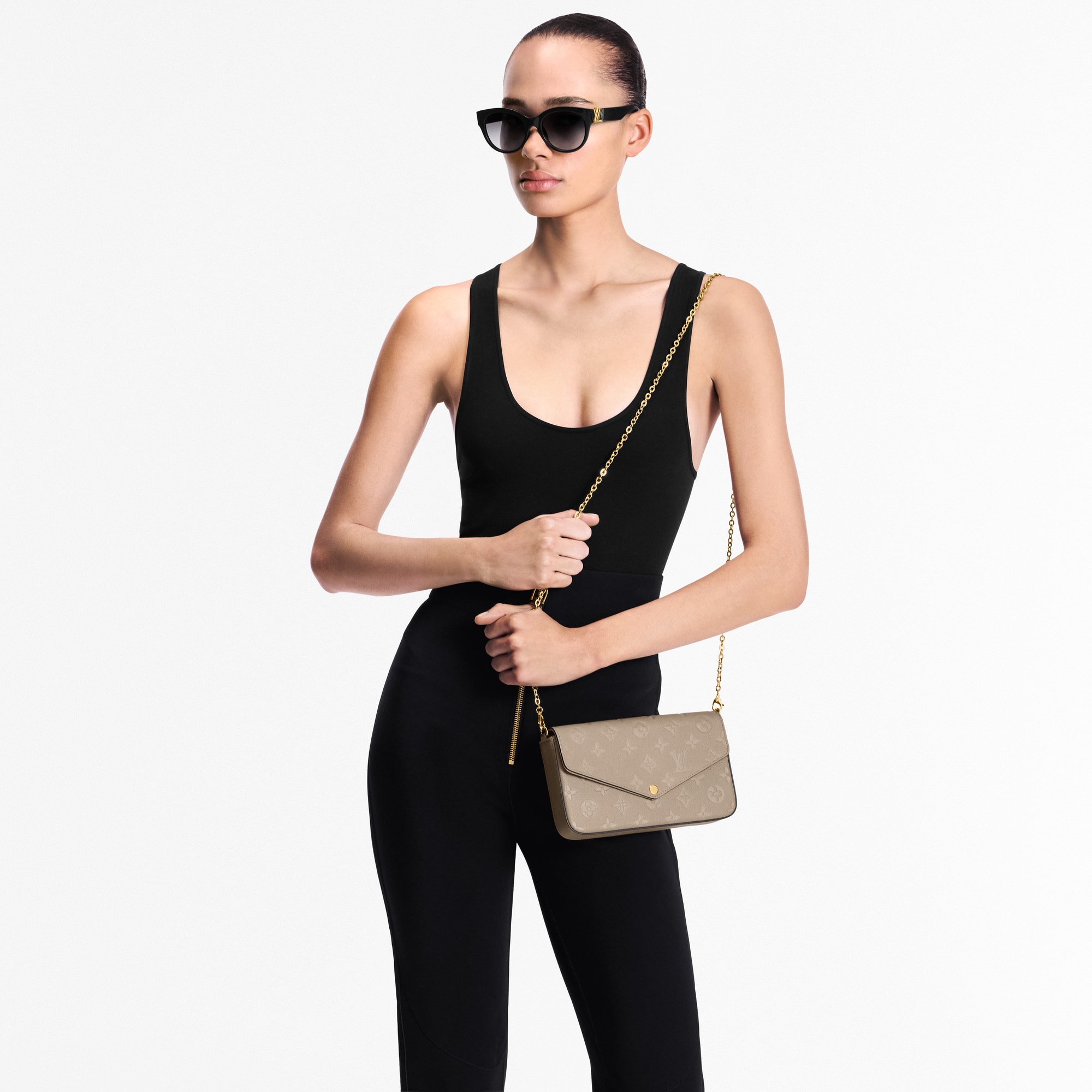 Félicie Pochette Monogram Empreinte 皮革 in 女士