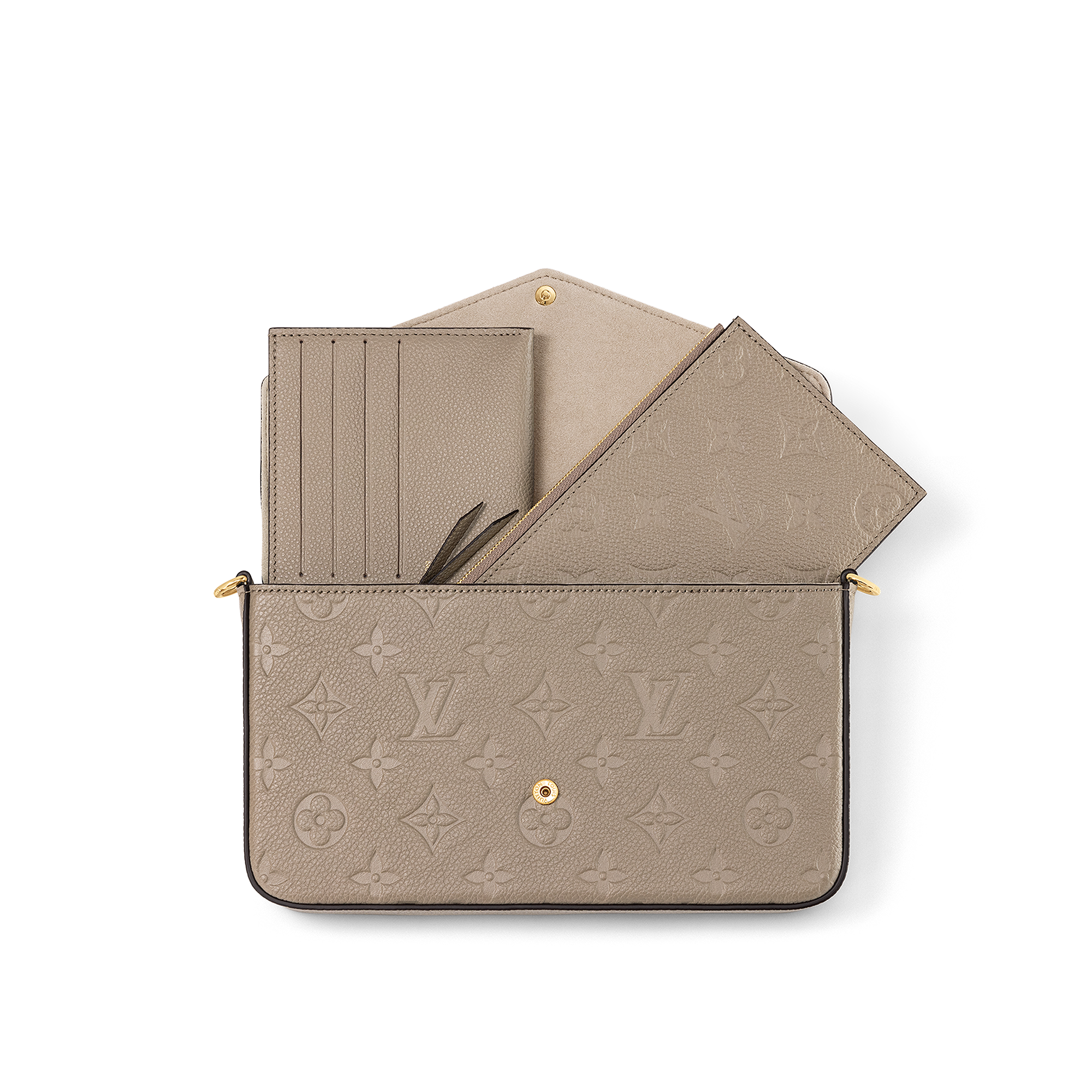 Félicie Pochette Monogram Empreinte 皮革 in 女士