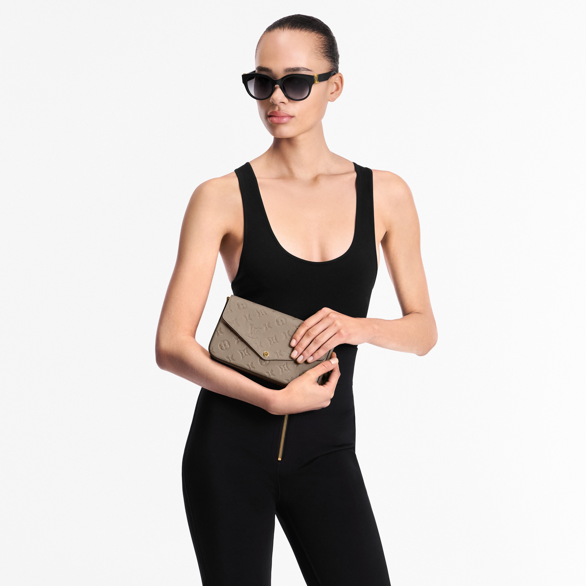 Félicie Pochette Monogram Empreinte 皮革 in 女士