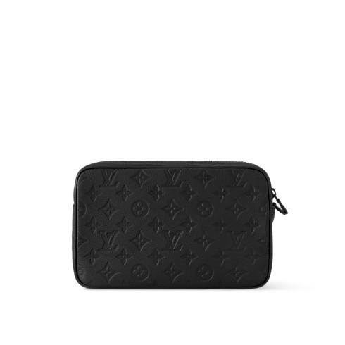Pochette Kasai Monogram Shadow 皮革 in 男士's 錢包及小型皮件 迷你包款 collections by Louis Vuitton (產品縮放)