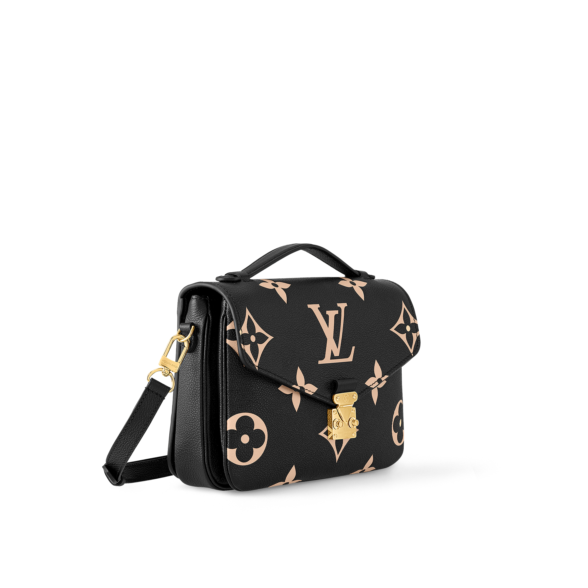 Pochette Métis 雙色 Monogram Empreinte 皮革 in 女士