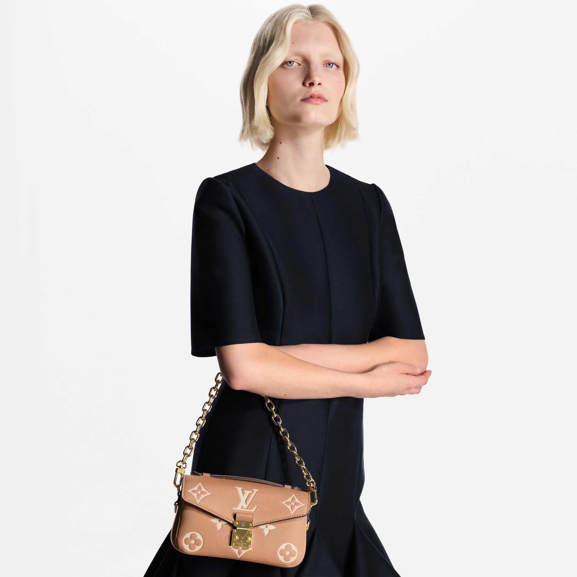 Pochette Métis East West Monogram Empreinte 皮革 in 女士