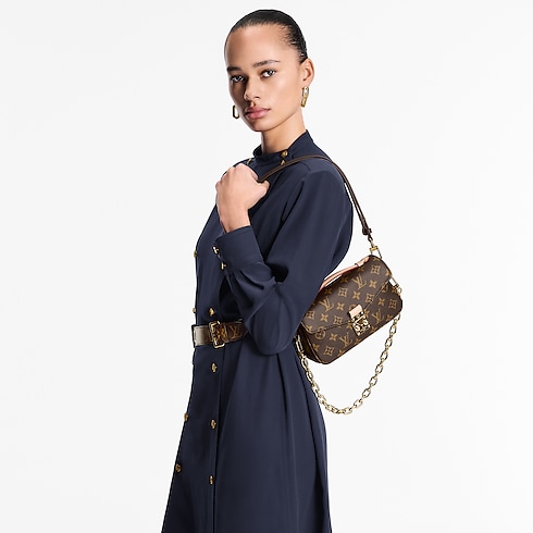 Pochette Métis East West Monogram 帆布 in 女士's 時尚包款 女生包包總覽 collections by Louis Vuitton (產品縮放)