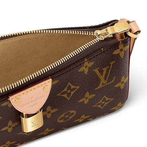 Pochette Tirette Monogram 帆布 in 女士's 錢包及小型皮件 鏈條包及迷你包款 collections by Louis Vuitton (產品縮放)